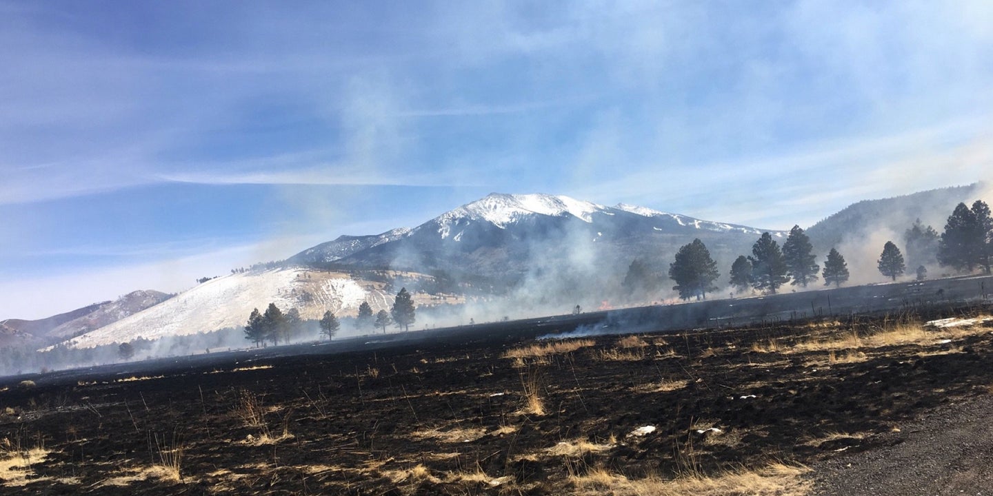 Drone Crash Caused 335-Acre Wildfire in Arizona