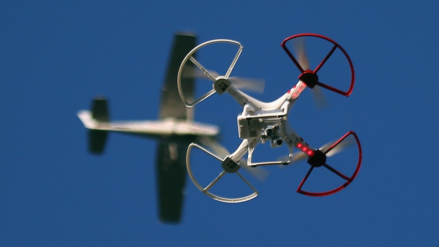 Airplane-Drone Near-Misses in the U.K. Have More Than Tripled in Two Years
