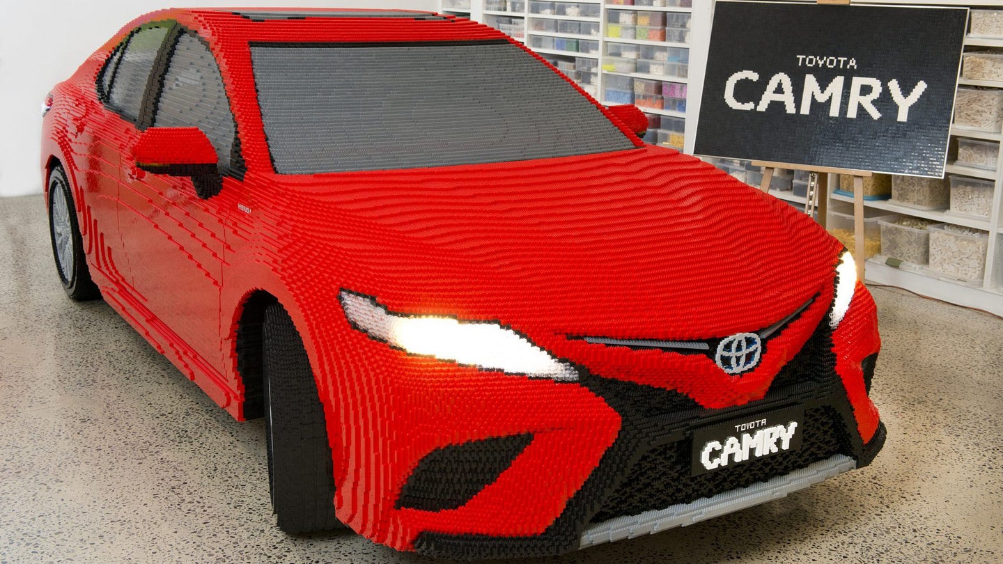 Toyota Built This Camry Out of Lego