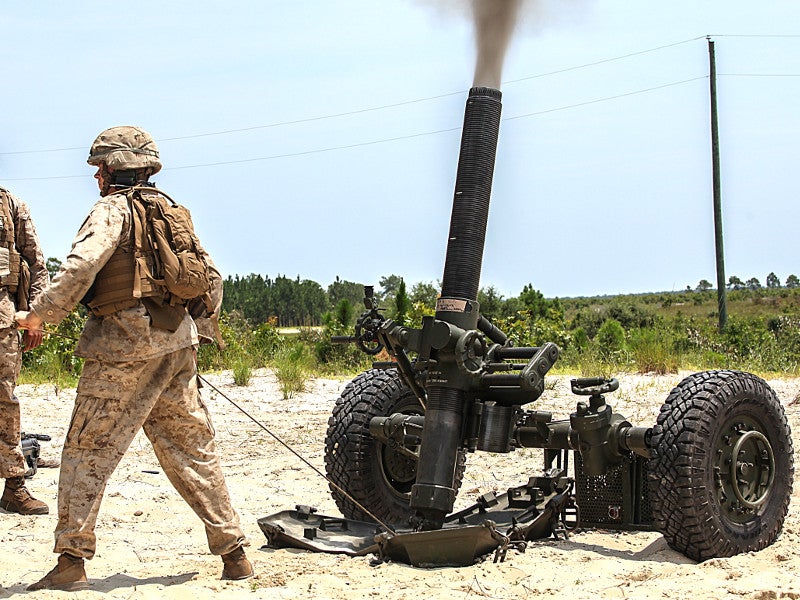 Marine Corps Is Finished With Its Long-Troubled Lightweight 120mm Mortar Systems