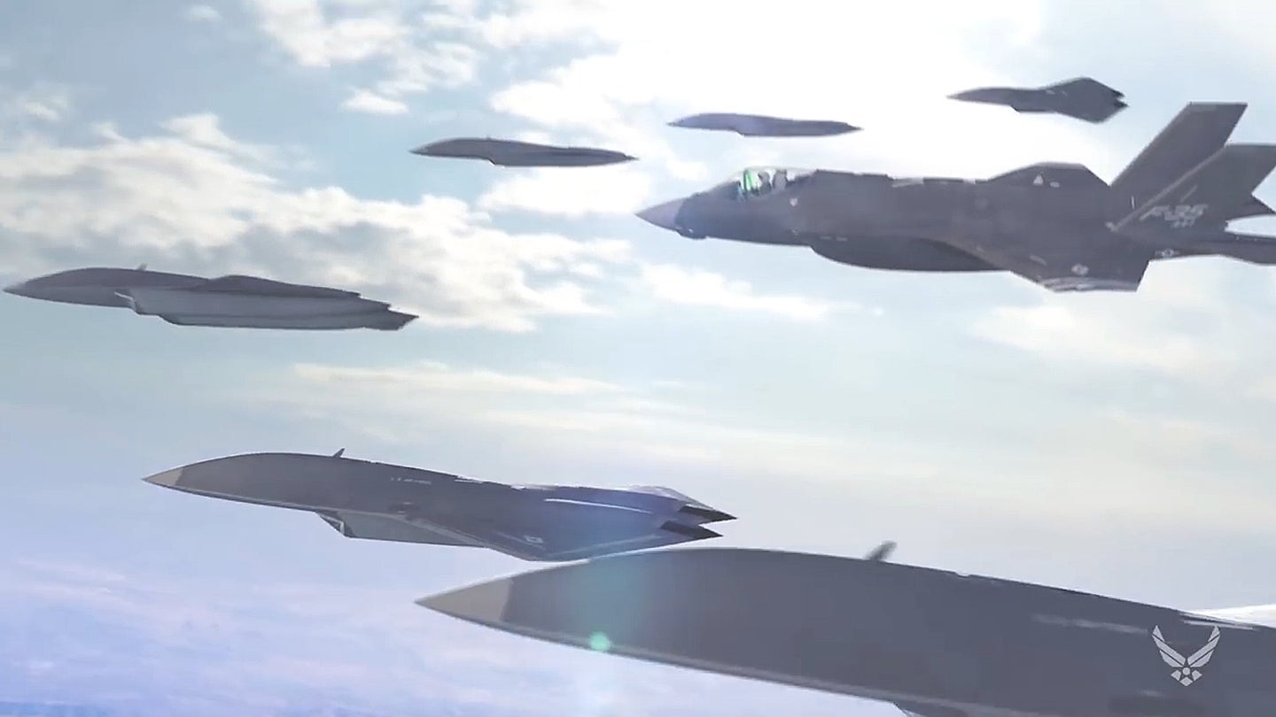 This Is What the US Air Force Wants You To Think Air Combat Will Look Like in 2030