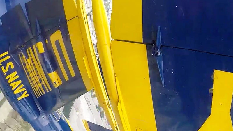 This Cockpit Video Of The Blue Angels Flying Just Inches Apart In Formation Is Nuts
