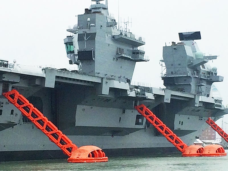 The Emergency Slides On The UK’s New Aircraft Carrier Look Like Way Too Much Fun