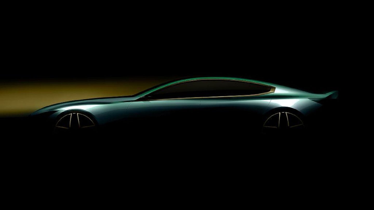 BMW Teases What is Probably the 8 Series Gran Coupe