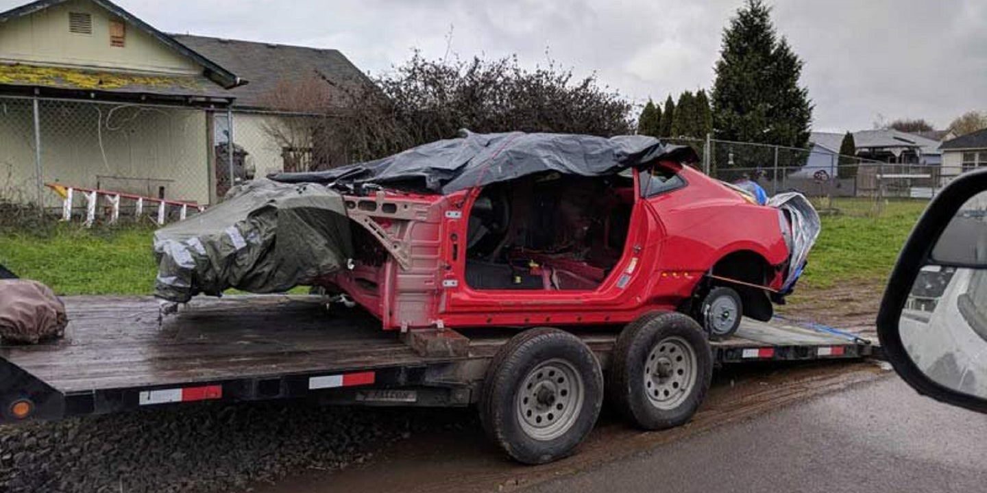 Thieves Stripped This Camaro ZL1 After Stealing It From a Dealership