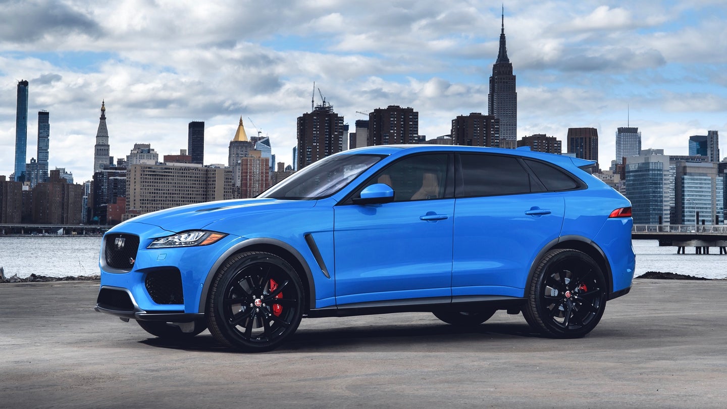 Jaguar Introduces the F-Pace SVR Ahead of the New York Auto Show