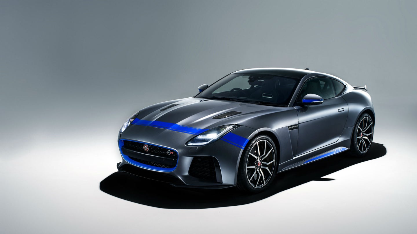 Customize Your Jaguar F-Type SVR with the New Racing-Themed Graphic Pack