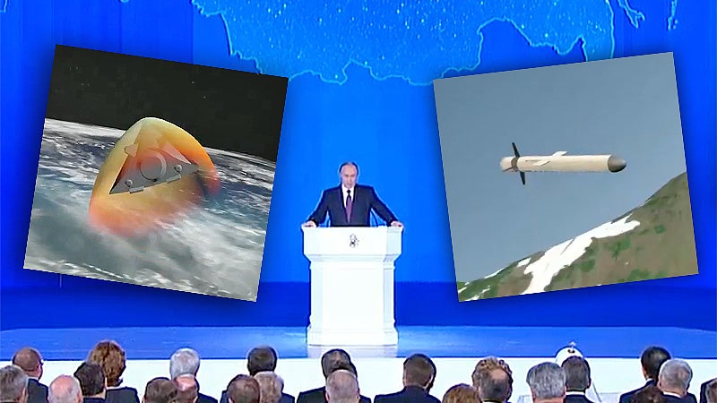 Here&#8217;s The Six Super Weapons Putin Unveiled During Fiery Address