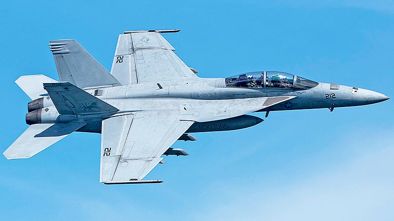 Navy F/A-18F Super Hornet Belonging To VFA-213 ‘Black Lions’ Crashed Off Key West (UPDATED)