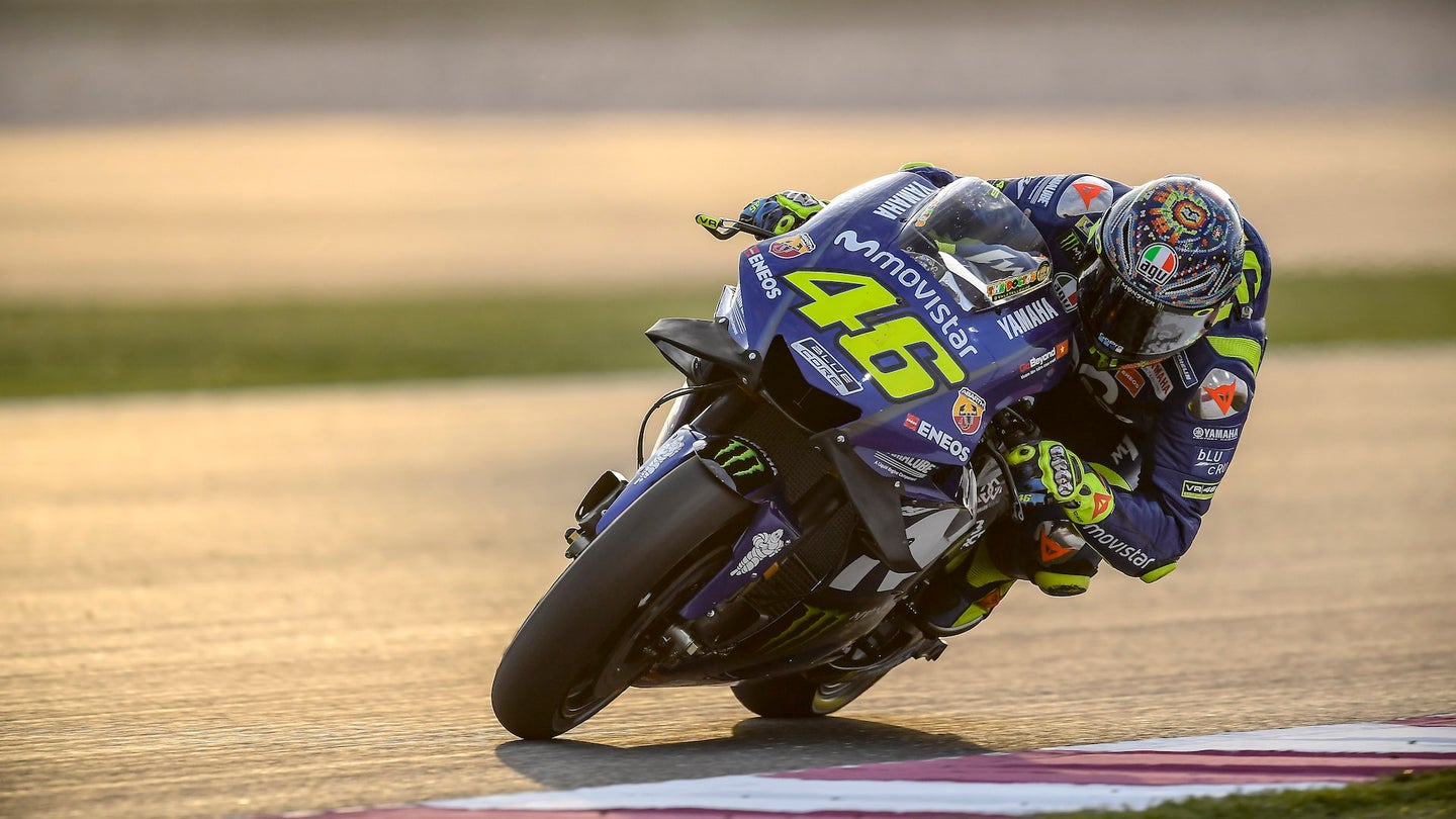 MotoGP Champ Valentino Rossi Signs New Two-Year Deal With Yamaha