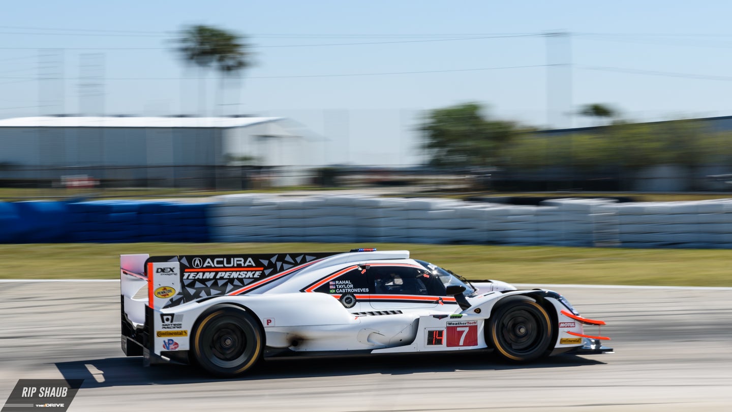 Taylor Drives Acura Team Penske to the Lead on Day One of Sebring Practice