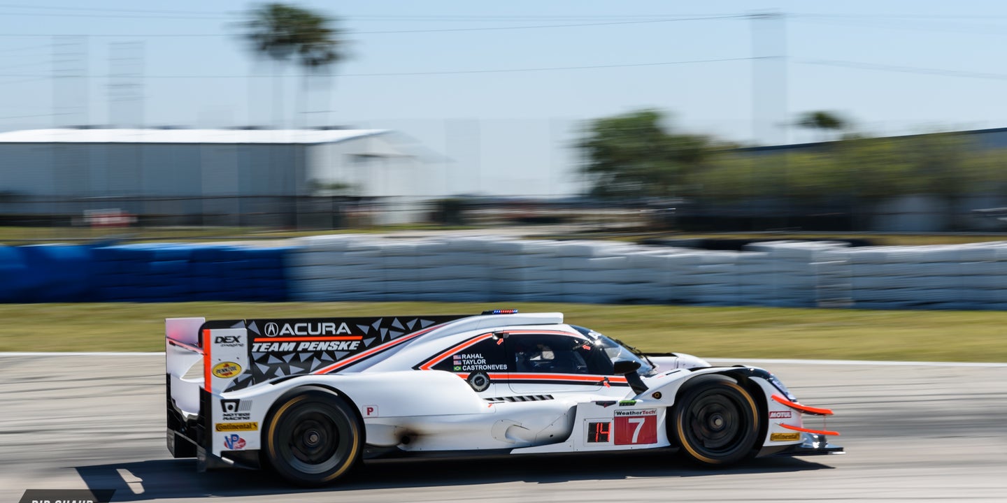 Taylor Drives Acura Team Penske to the Lead on Day One of Sebring Practice
