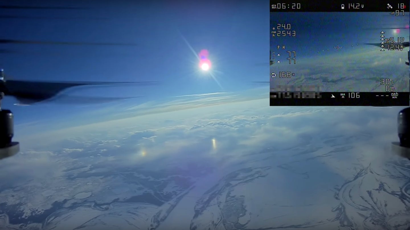 Watch This Russian Hobby Drone Reach 33,000 Feet