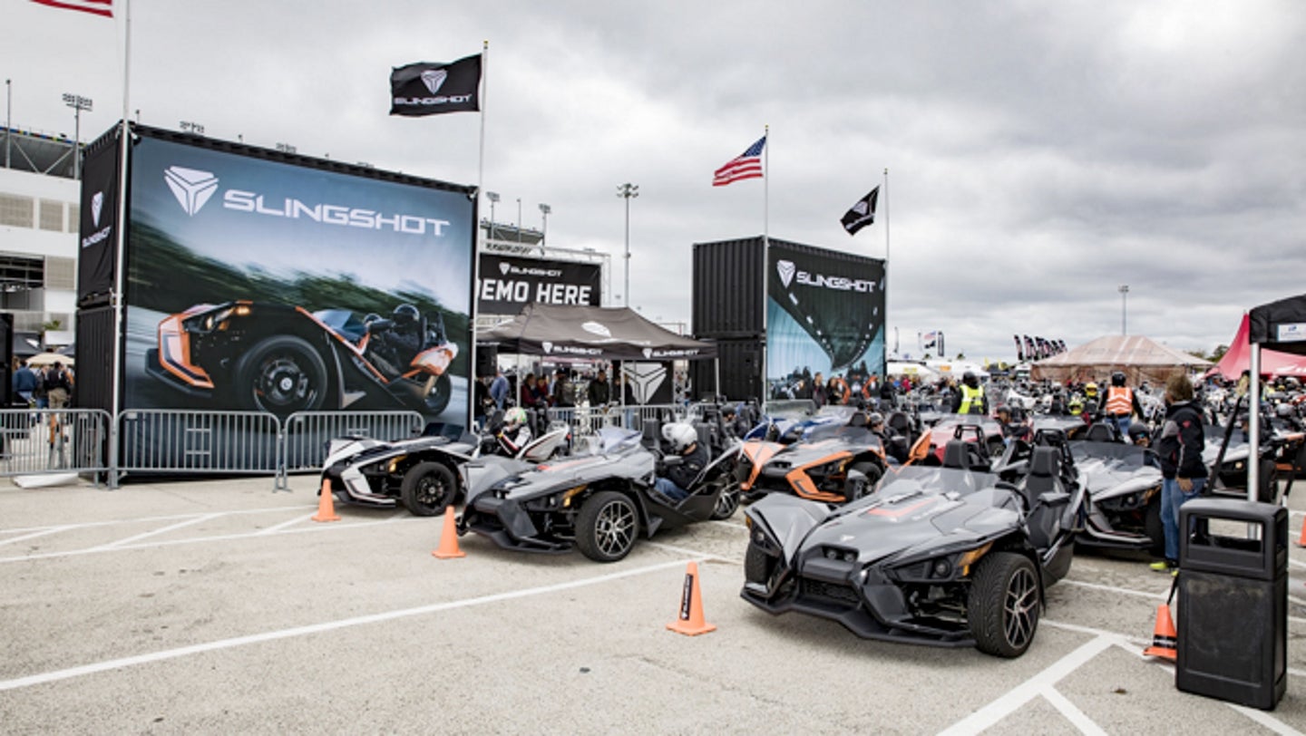 You Can Try Out a Polaris Slingshot at the 2018 Daytona Bike Week