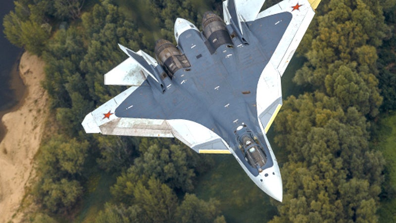 Russia Admits Su-57s Were In Syria But Claims They Left After Just Two Days