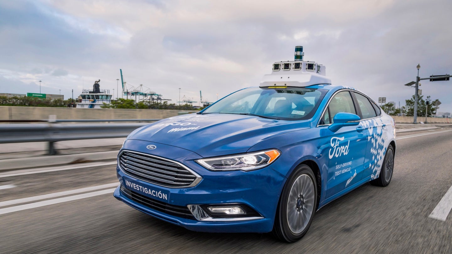 Ford’s Self-Driving Car Service Will Launch ‘at Scale’ in 2021, Exec Says