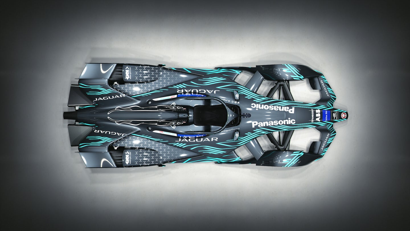 Jaguar Unveils Stunning Concept Livery for Gen-2 Formula E Race Car