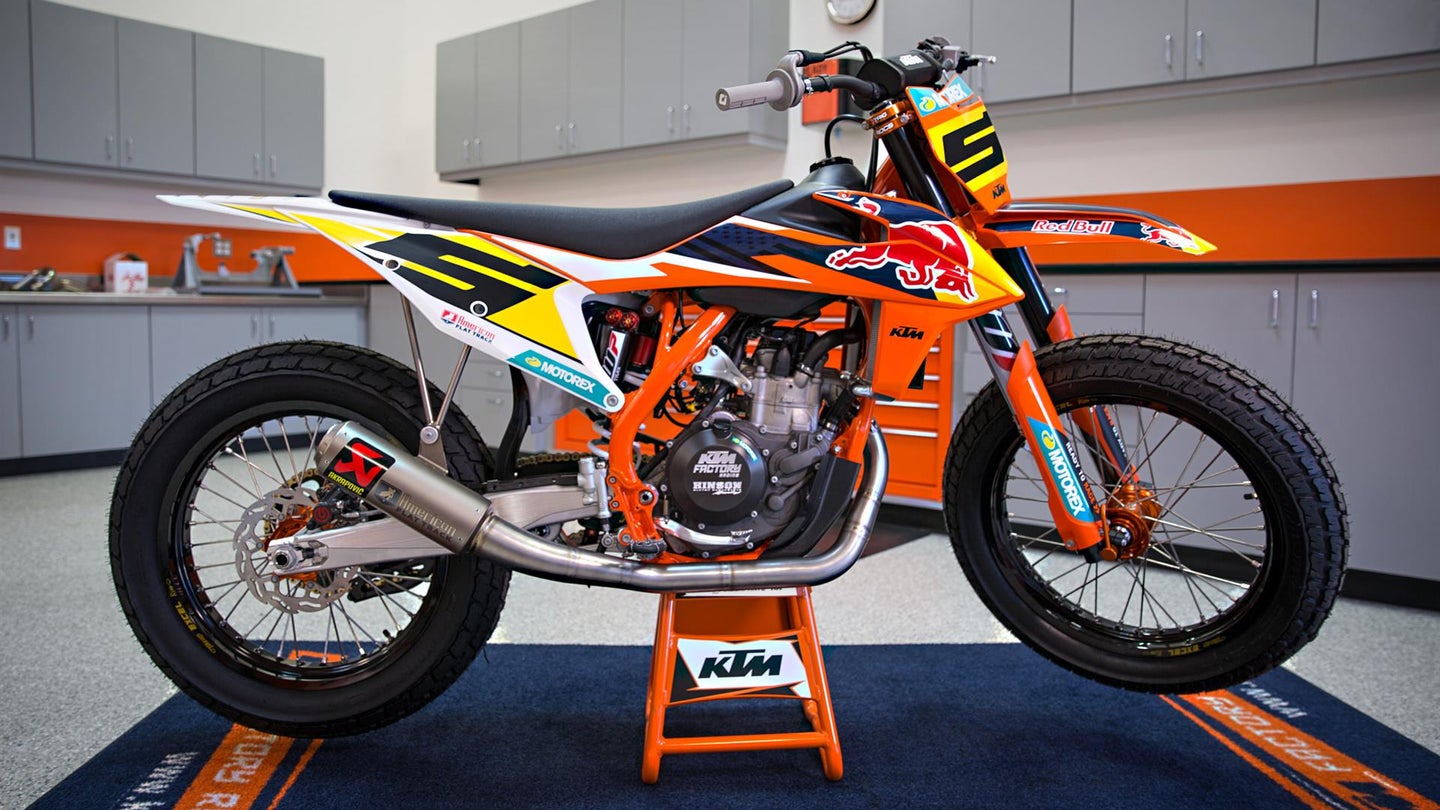 KTM Motorcycles Has Committed to a Flat Track Racing Program