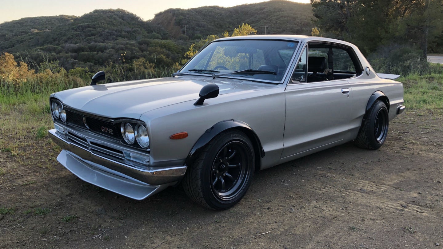 This Nissan Skyline 2000 GT With GT-R Modifications Is a Great Hakosuka Substitute