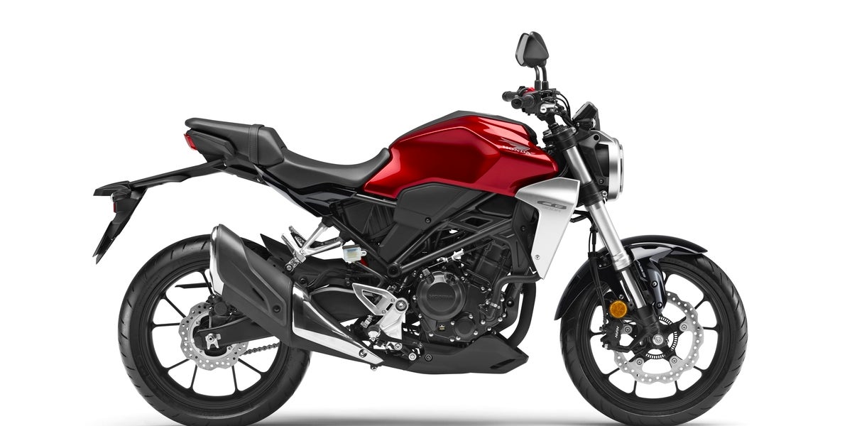 The New Naked Honda CB300R Motorcycle Confirmed for the U.S.