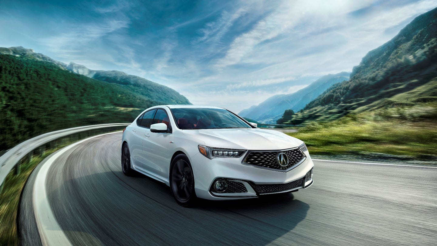 You Can Now Get a Four-Cylinder Acura TLX A-Spec