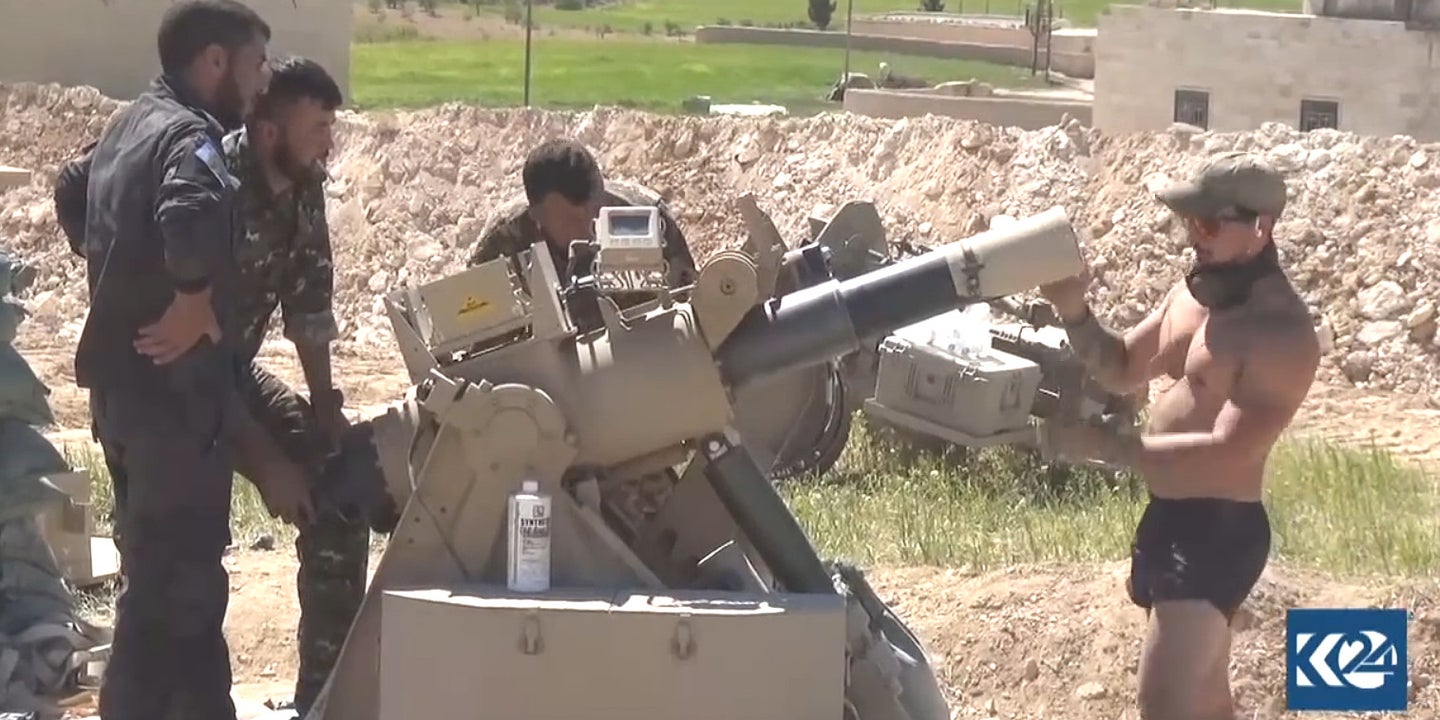 U.S. Special Operators in Syria Have Set Up Futuristic Computer-Assisted Mortar Turrets