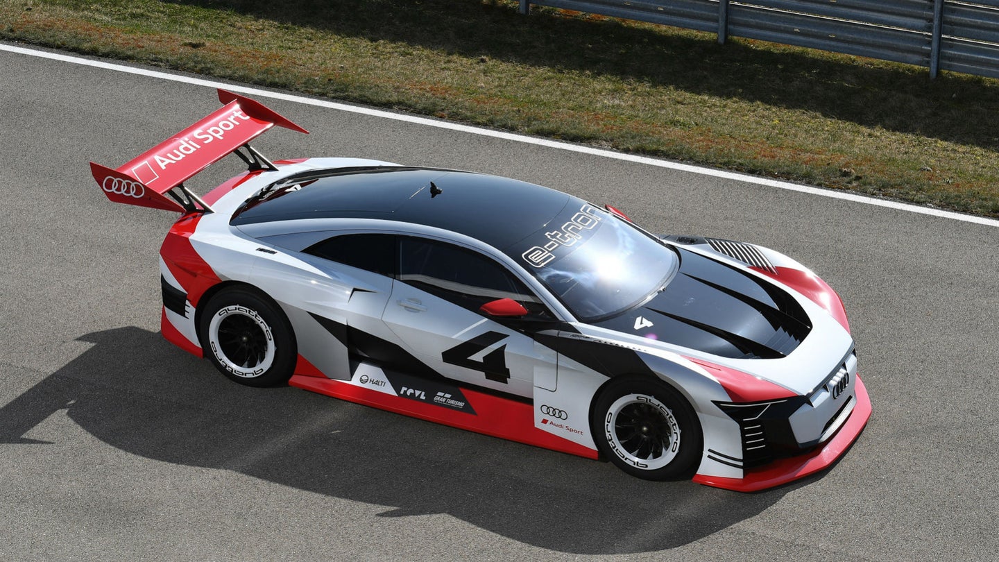 The Audi e-tron Vision Gran Turismo Concept Mates Video Games With Formula E