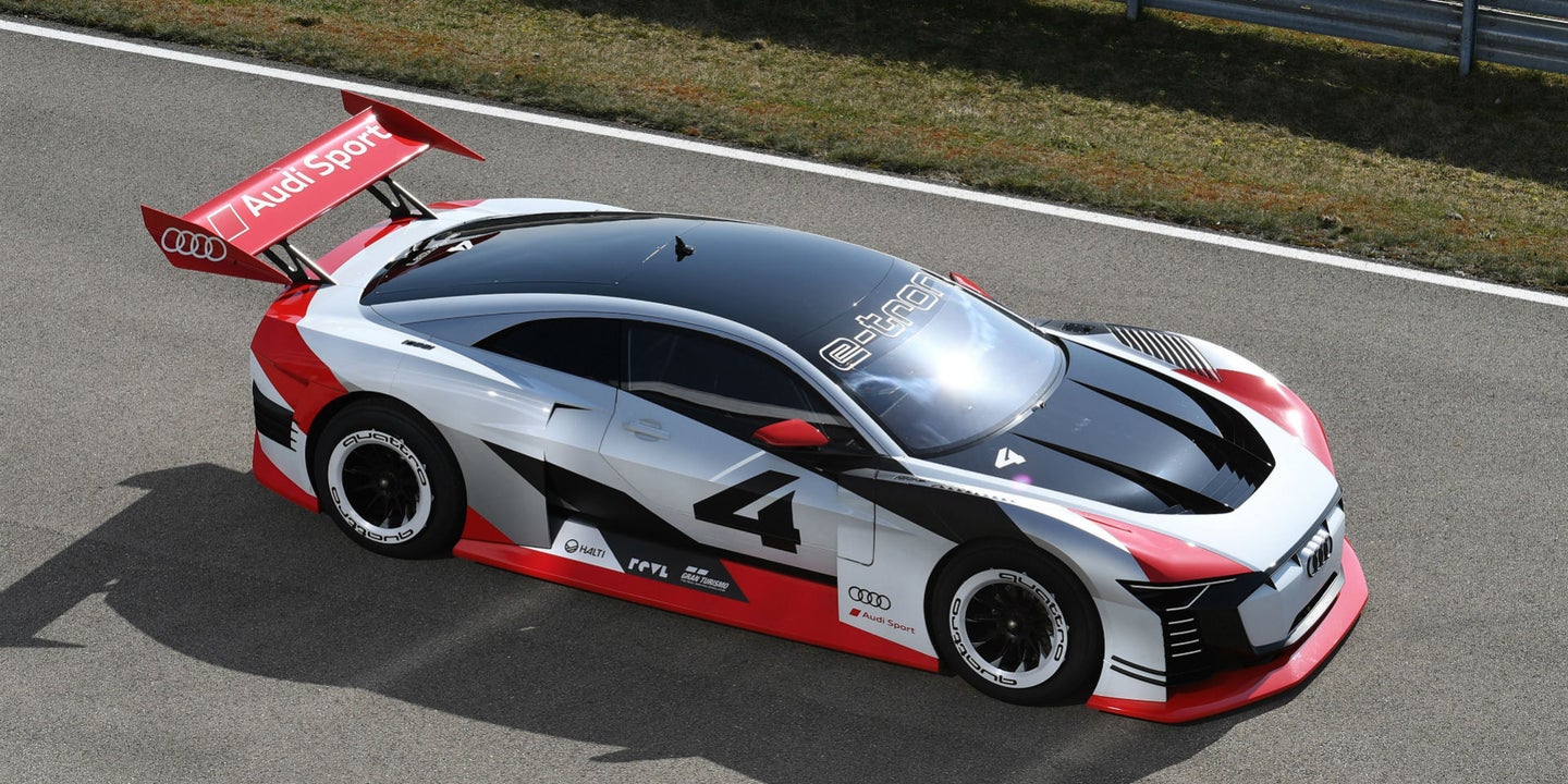 The Audi e-tron Vision Gran Turismo Concept Mates Video Games With Formula E