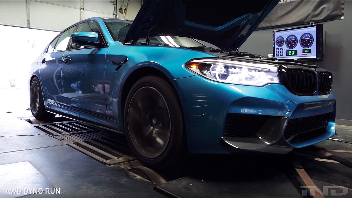 Dyno Test Shows the 2018 BMW M5 Is Way More Powerful Than Advertised