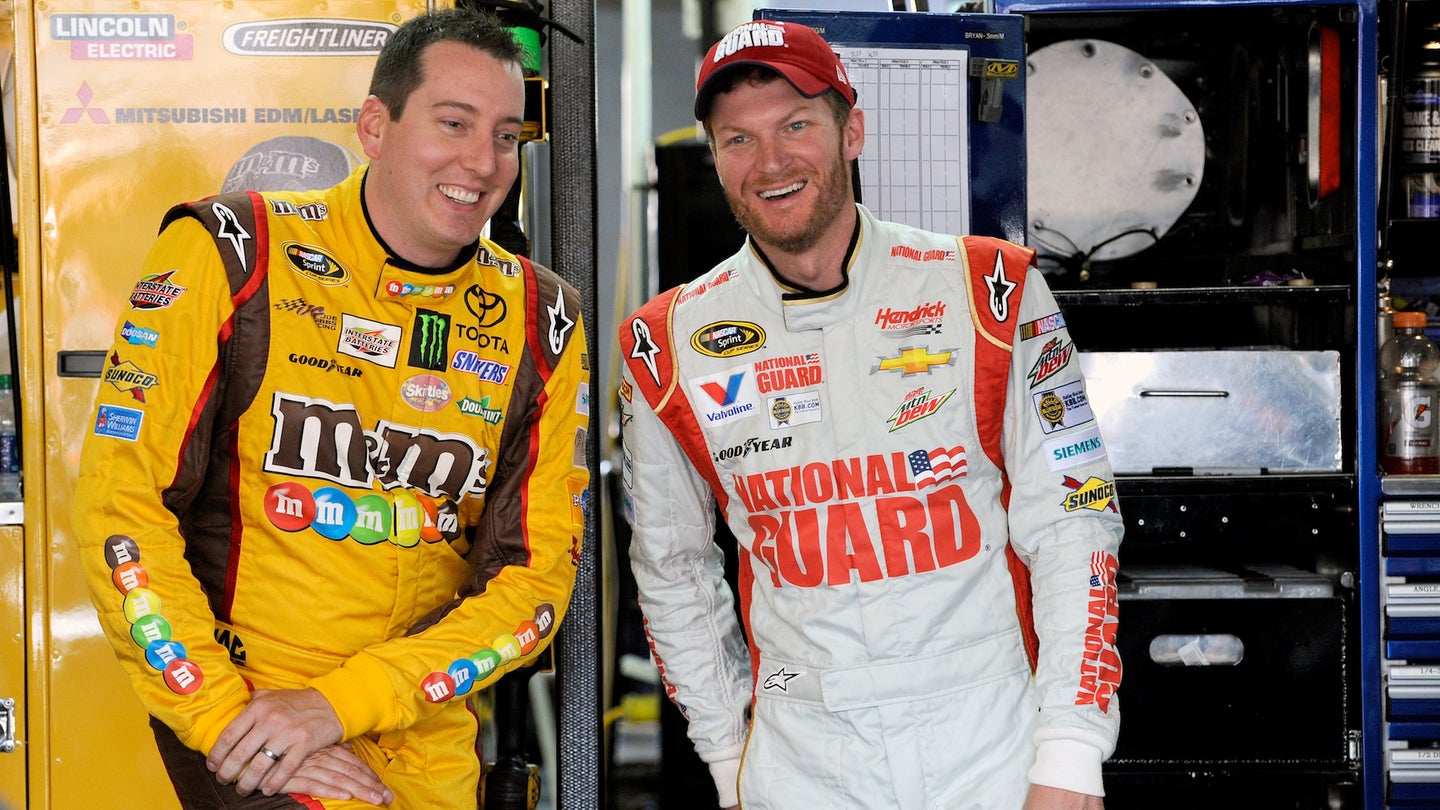 NASCAR Stars Dale Earnhardt Jr. and Kyle Busch Relive Infamous Richmond Incident From 2008