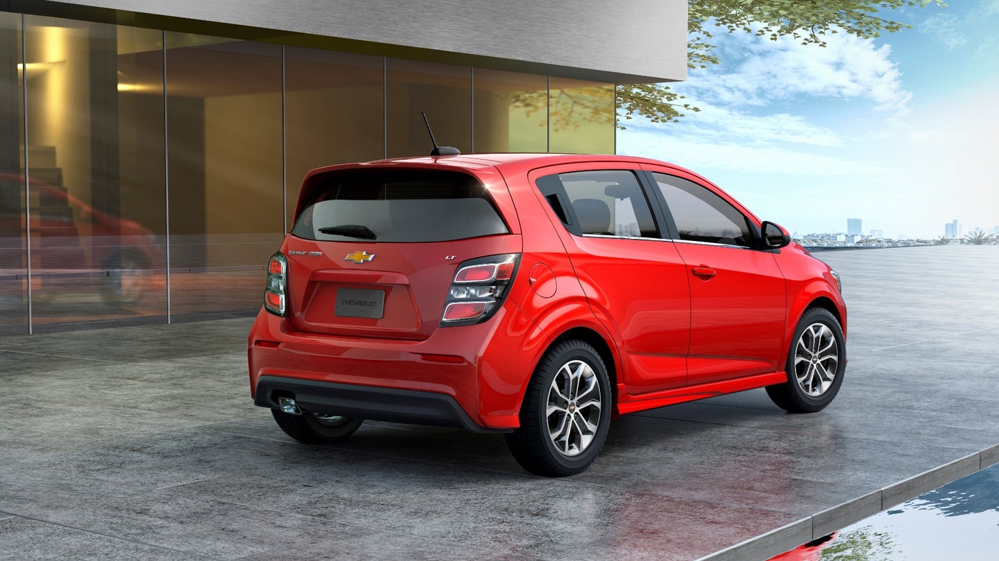 The Chevy Sonic Is Reportedly Dead