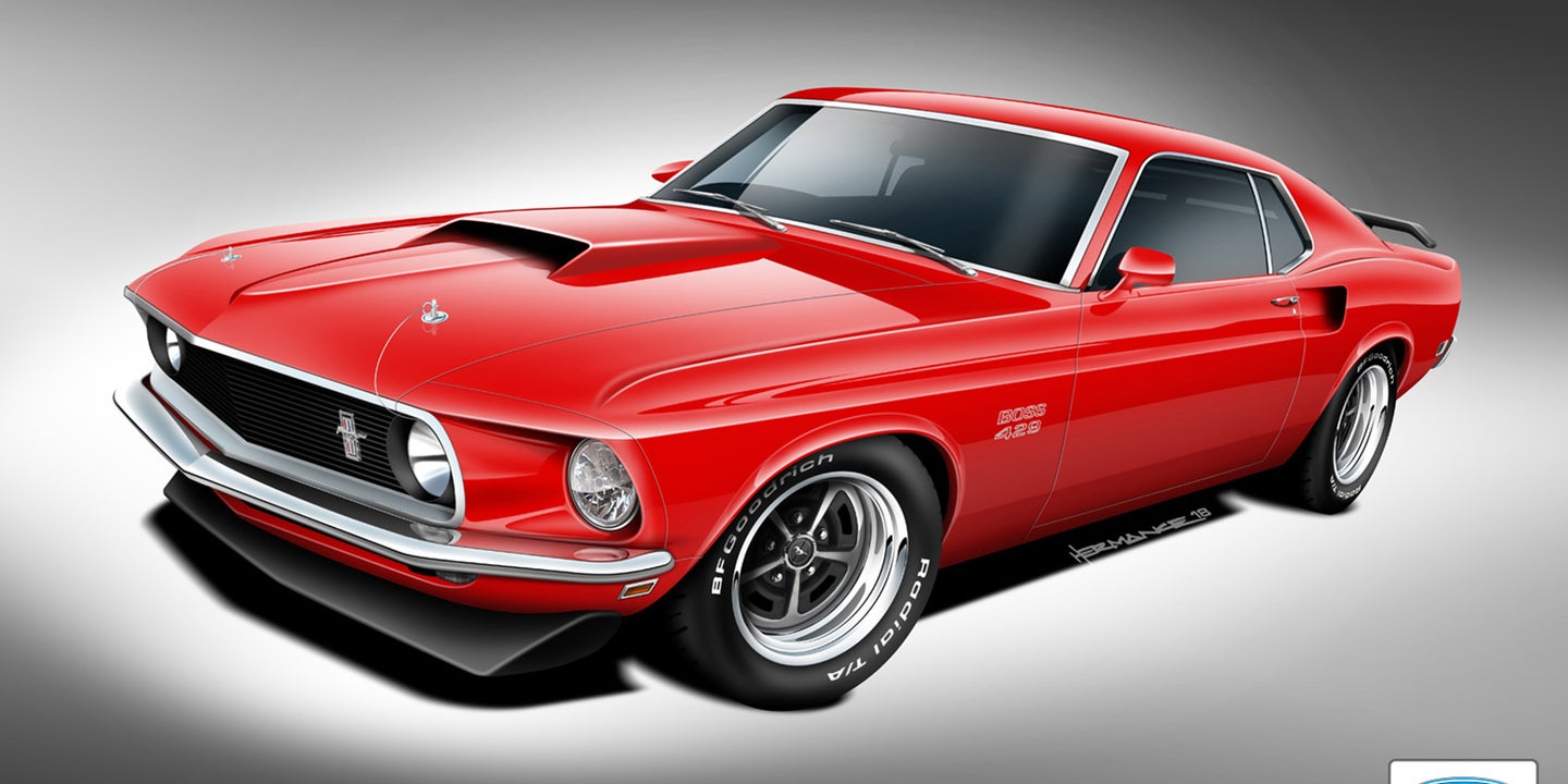You Can Now Buy an Officially-Licensed, Brand-New 1969 Ford Mustang Boss 429