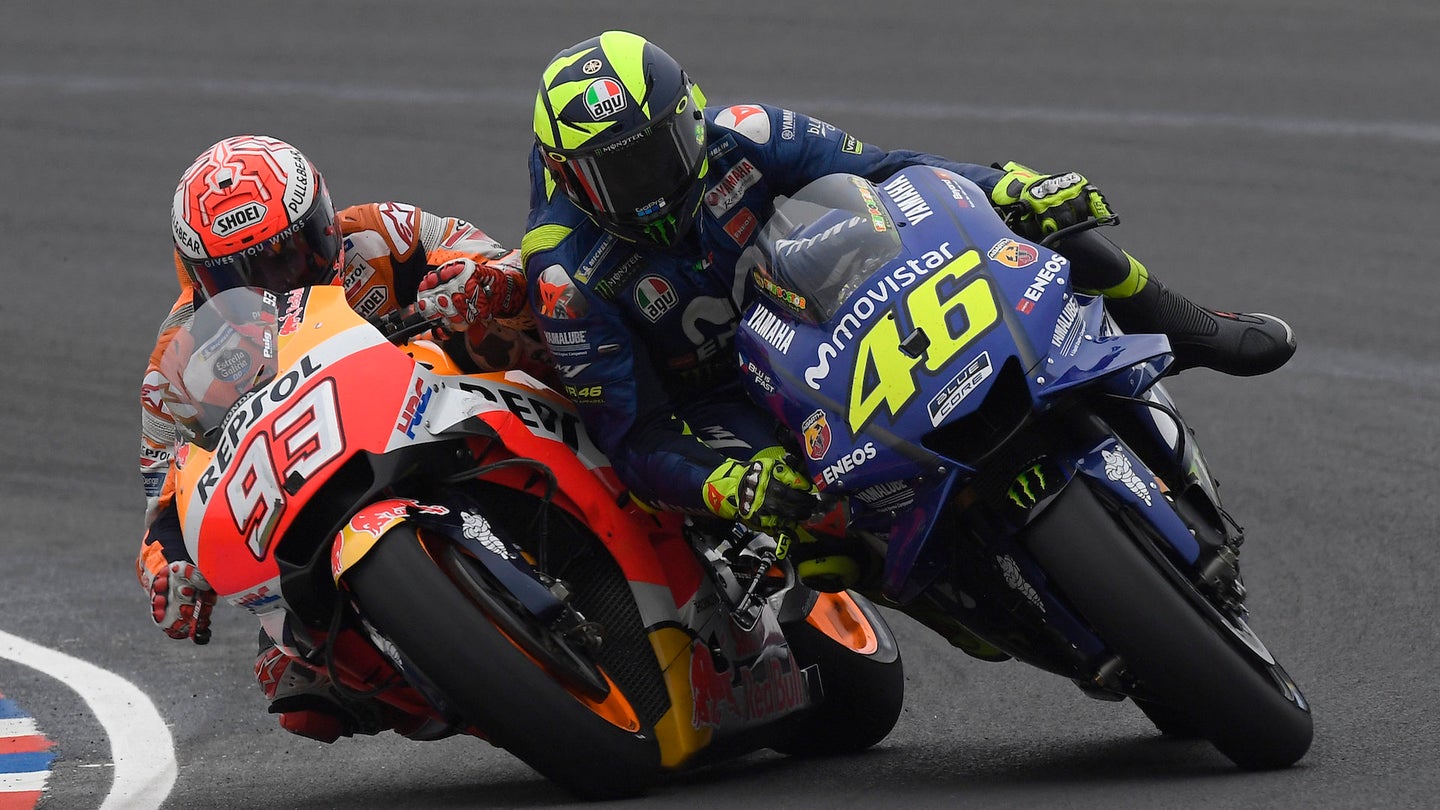 MotoGP’s Valentino Rossi is ‘Scared’ of Marc Marquez’s Riding Style