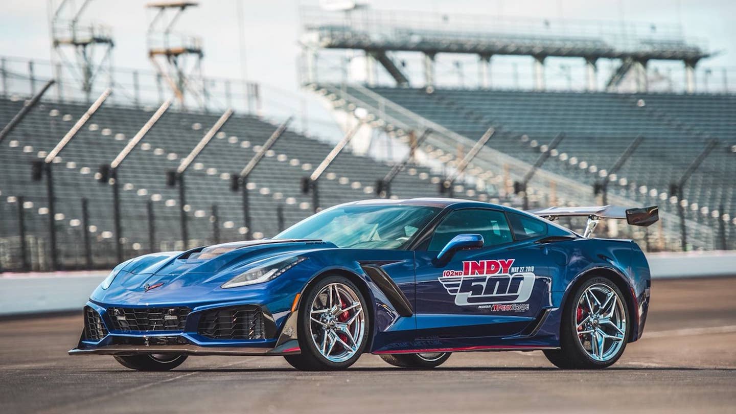 The 2019 Chevrolet Corvette ZR1 Will Pace This Year&#8217;s Indy 500