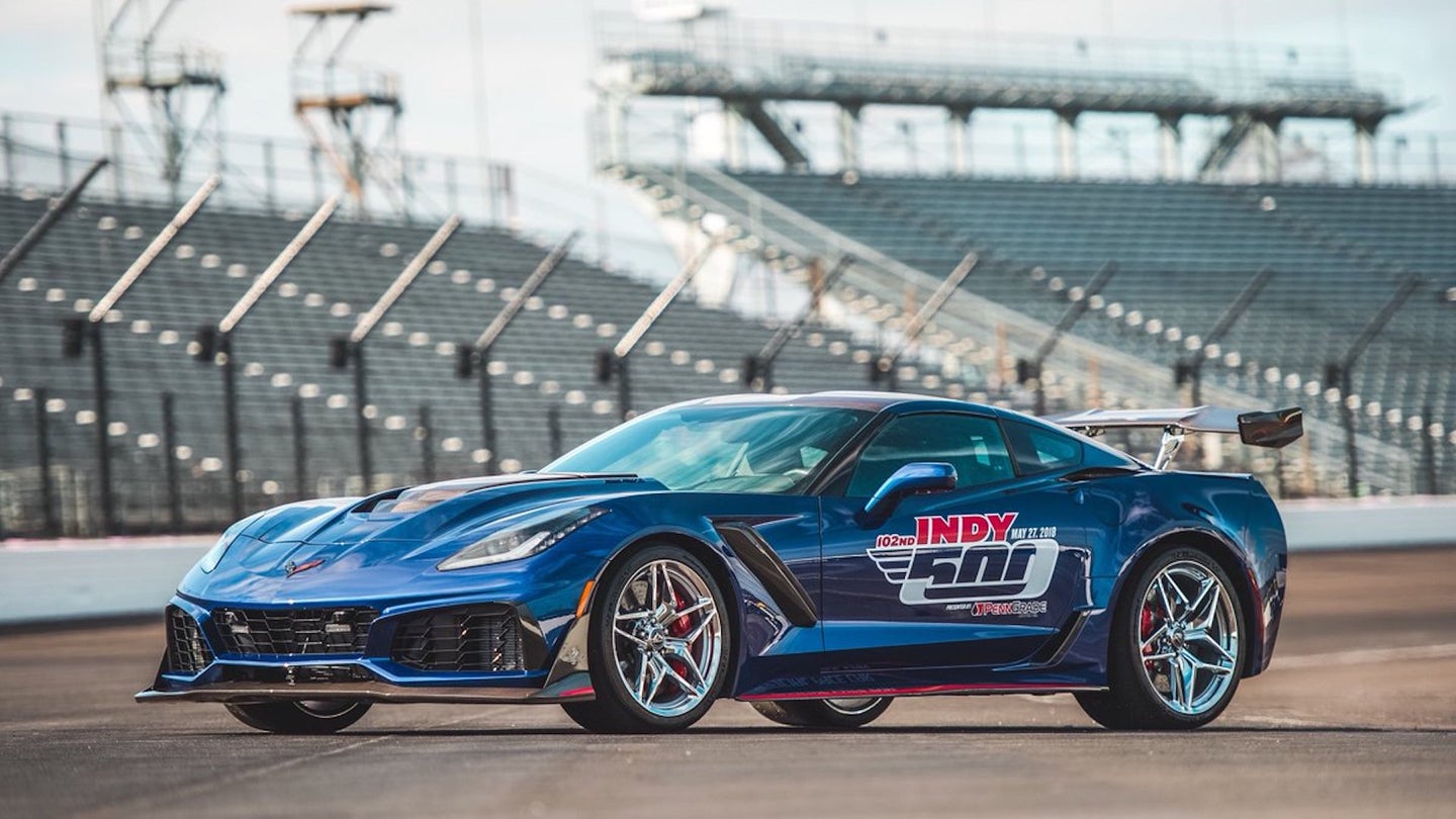 The 2019 Chevrolet Corvette ZR1 Will Pace This Year’s Indy 500