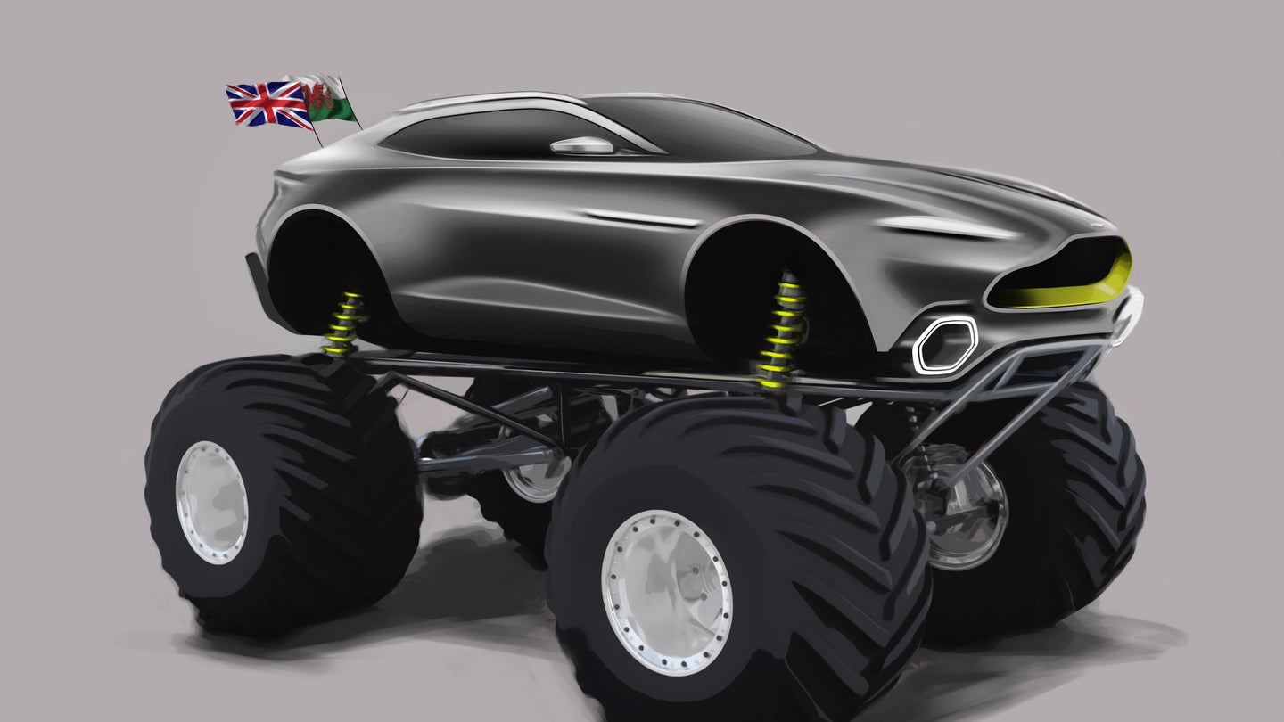 Aston Martin Unveils ‘Project Sparta’ Monster Truck Program