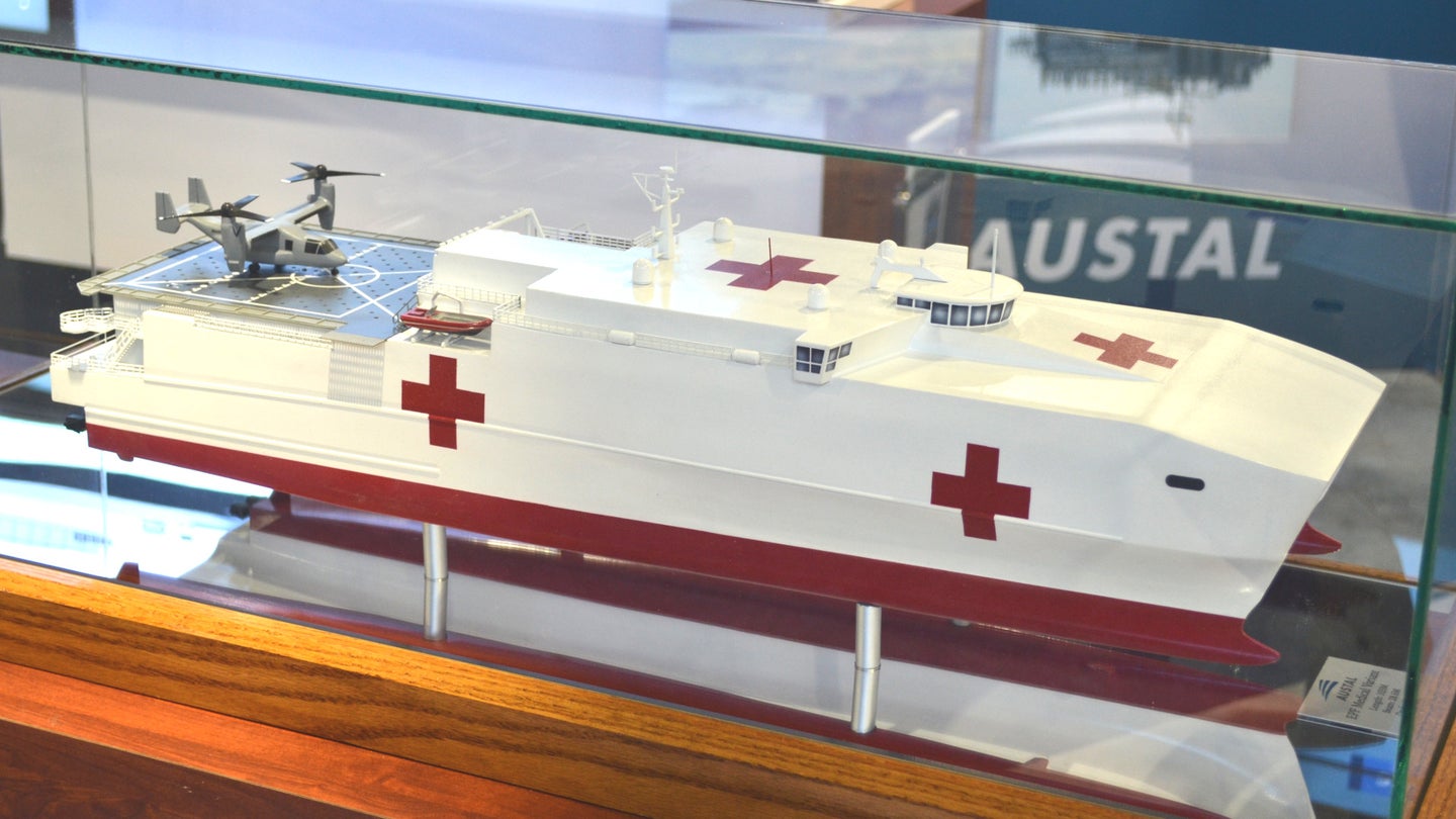 The Navy Eyes Replacing Its Hospital Ships With A Fleet of Smaller Medical Vessels