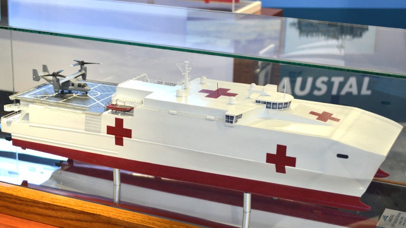 The Navy Eyes Replacing Its Hospital Ships With A Fleet of Smaller Medical Vessels