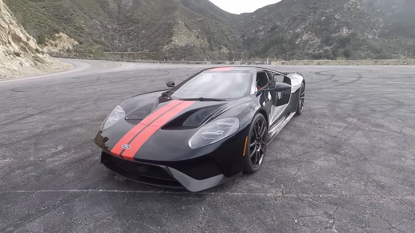 Watch Matt Farah Annihilate Some Canyons in the 2018 Ford GT