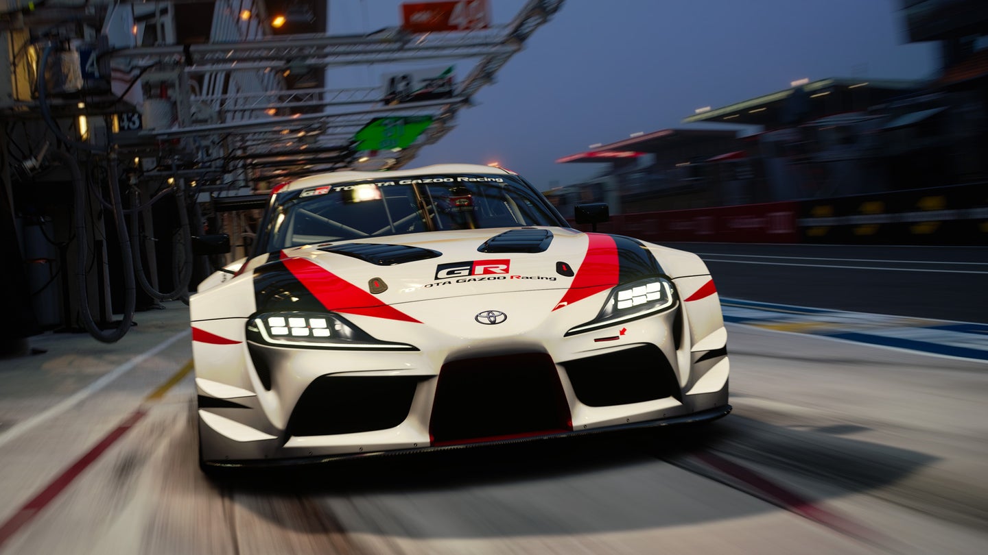 You Can Now Drive the Toyota GR Supra Racing Concept in Gran Turismo Sport