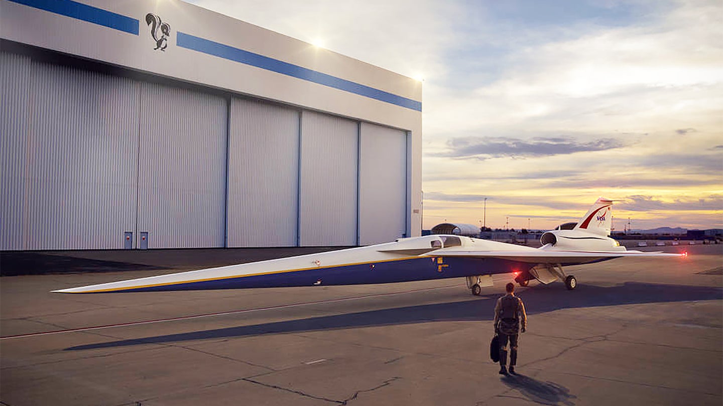 NASA Awards Contract To Lockheed&#8217;s Skunk Works To Build Manned Quiet Supersonic X-Plane