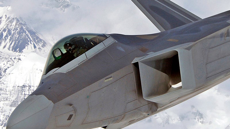 Another F-22 From Alaska Had A Catastrophic Engine Failure Days Before NAS Fallon Crash