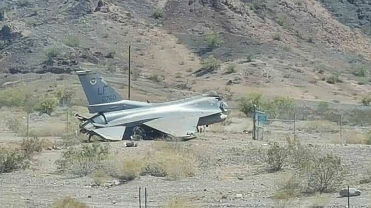 F-16 From Luke AFB Has Crashed Near Lake Havasu (Updated)
