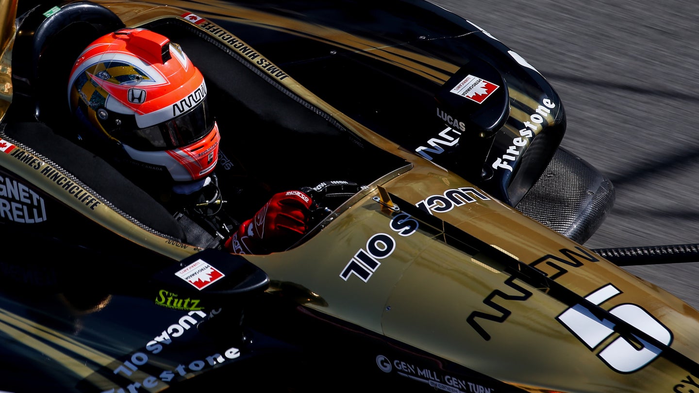 IndyCar’s James Hinchcliffe Admits to Peeing Himself Amidst Race Delay