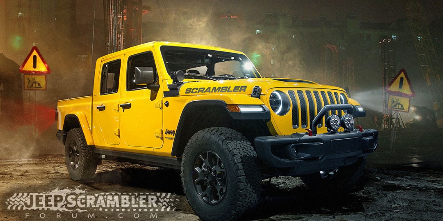 Delight Your Senses With These Jeep &#8216;Scrambler&#8217; Pickup Renderings