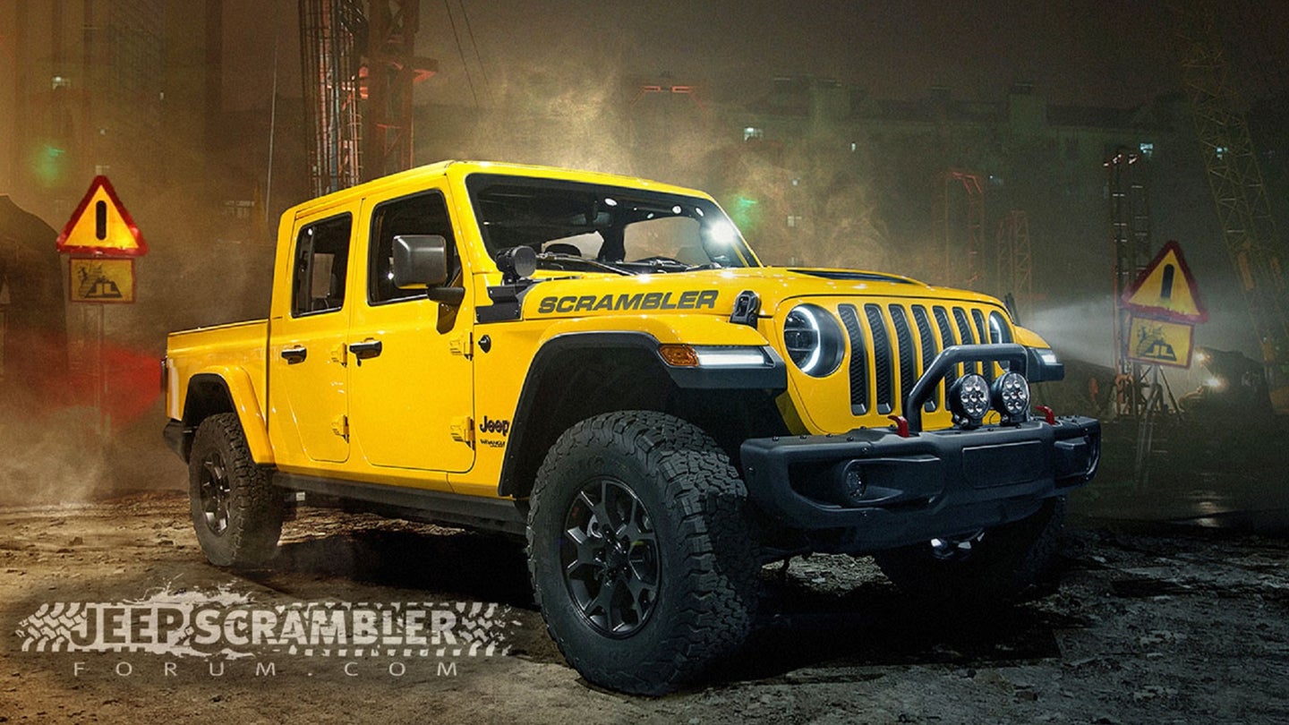 Delight Your Senses With These Jeep ‘Scrambler’ Pickup Renderings