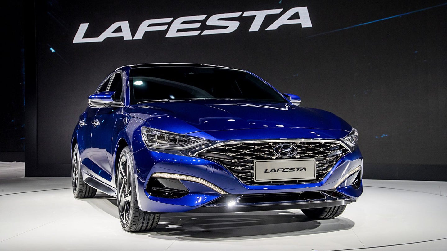 Hyundai Lafesta Sedan Revealed in China, for China