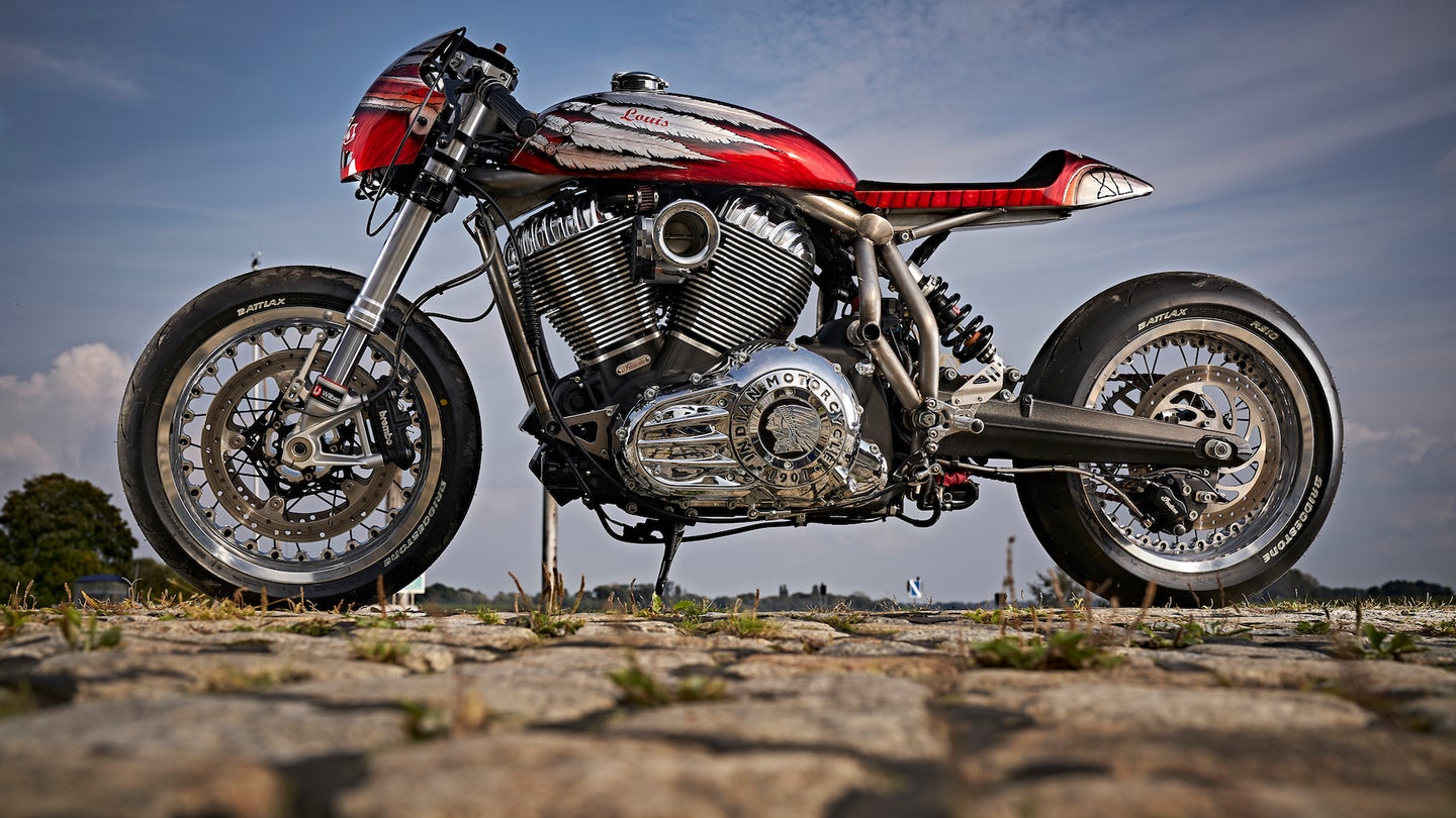 Custom Indian Chief Cafe Racer is Crushing the Competition in Motorcycles