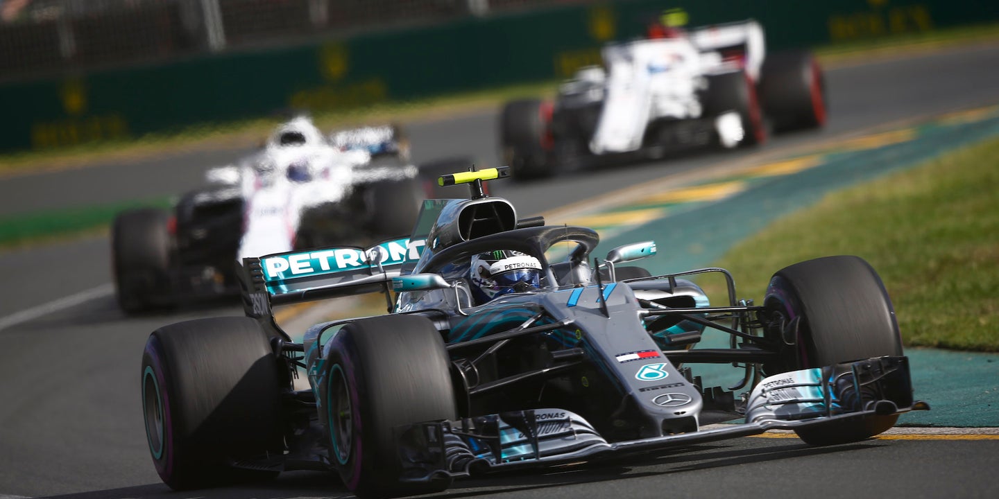 Bottas&#8217; Mercedes-AMG Formula 1 Car Generated More Than 4.5 Gs in Melbourne