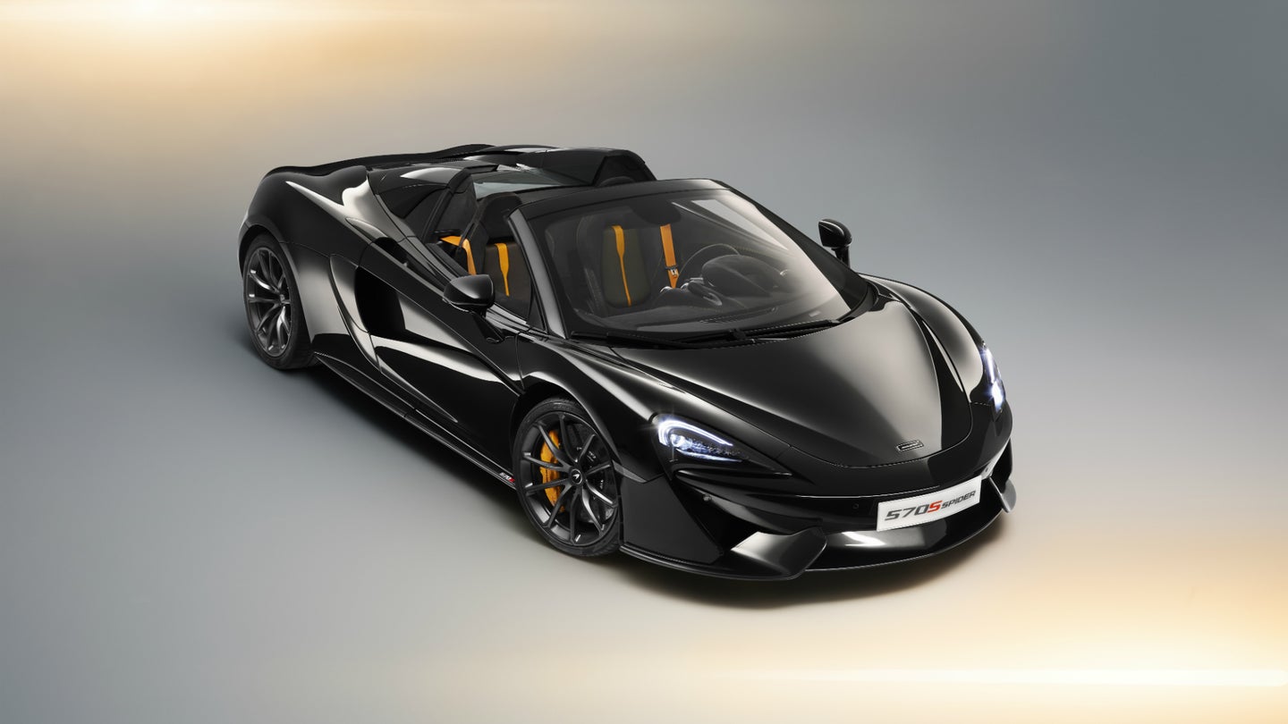 The McLaren 570S Spider Design Edition Simplifies McLaren’s Extensive Customization Options